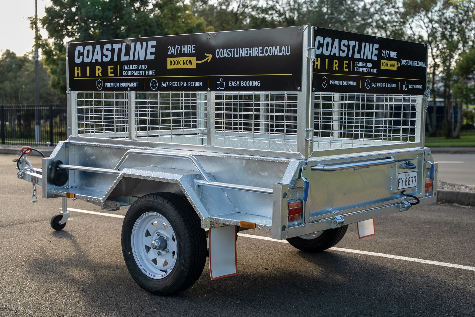 6x4 Cage Trailer
